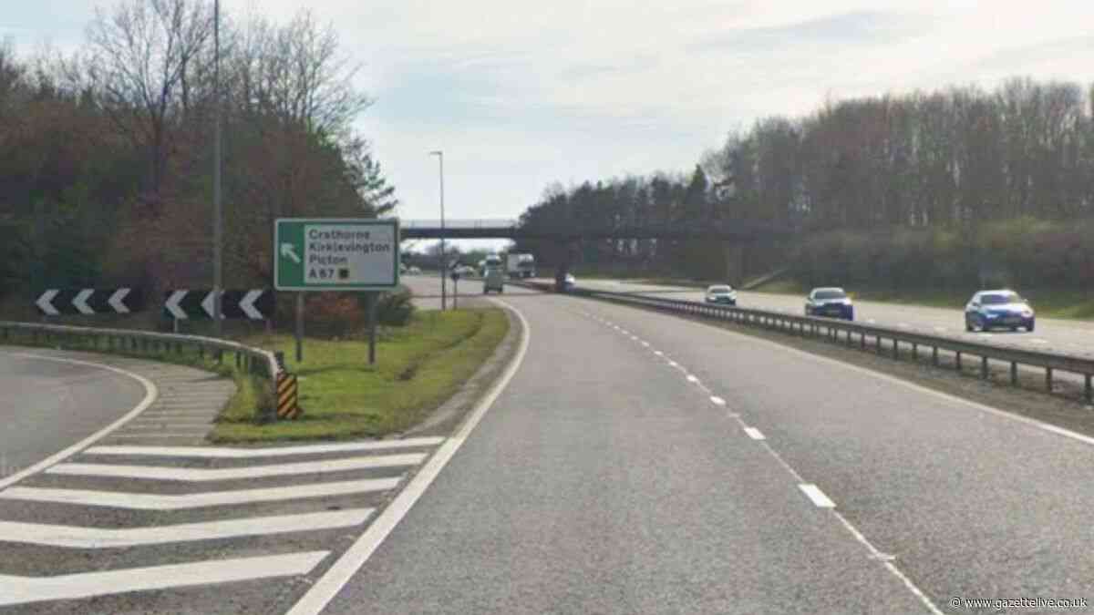 Potential delays for motorists as work continues on A19/A67 junction at Crathorne
