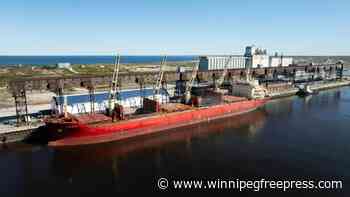 Port of Churchill celebrates first grain shipment in six years