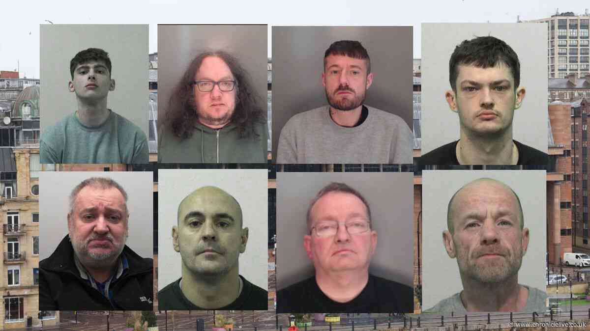 Names and faces of all the North East criminals jailed in August 2026