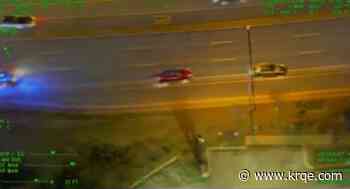Police helicopter footage shows man leading high-speed chase through Albuquerque
