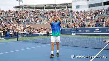 Wawrinka falls to Berrettini in final US Open match