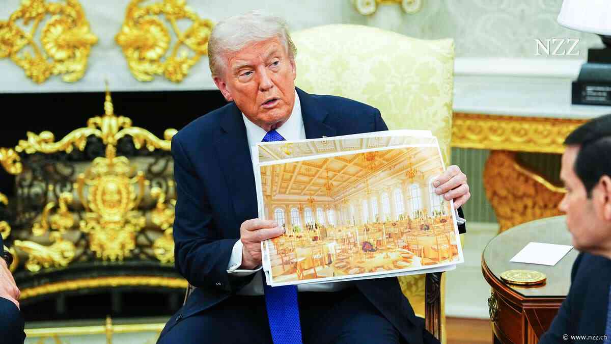 Der Supreme Court erteilt Trump grünes Licht für seinen prunkvollen Festsaal – und ausgerechnet der oberste US-Richter protestiert dagegen