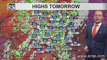 Fewer storms, hotter weather to start September across New Mexico