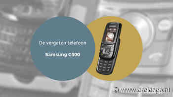 De vergeten telefoon: Samsung C300