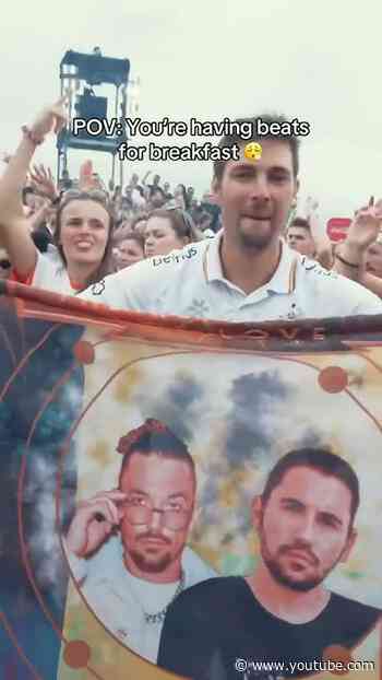 Crazy Saturdaymorning in Antwerp #dimitrivegaslikemike #dimitrivegas #tml #raveandrun