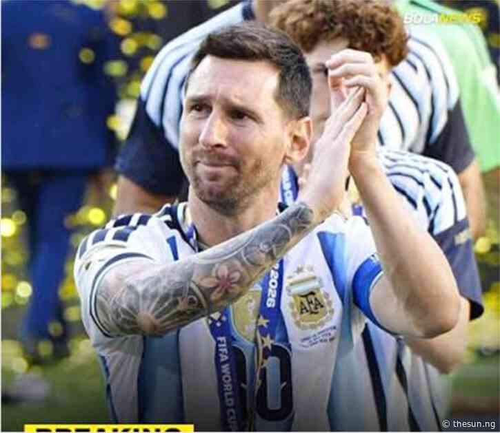 Messi retires from Argentina duty