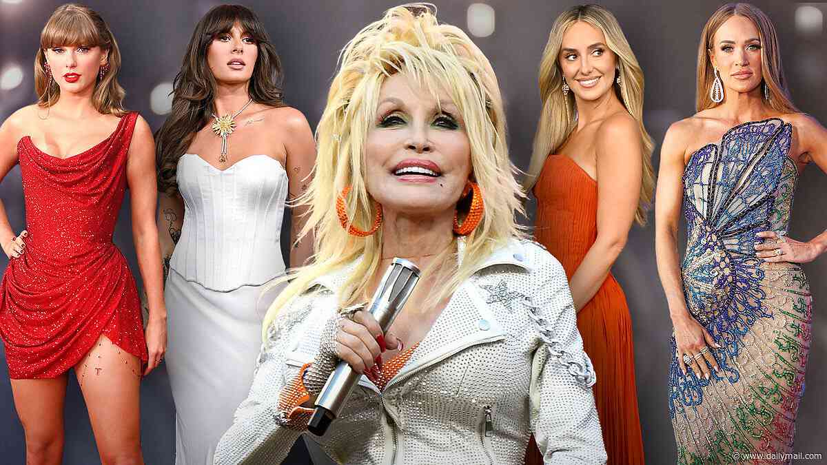 'Everyone in Nashville is terrified to say it out loud': Grammy-winning snitch spares no one in savage name-and-shame ranking of singers vying for Dolly Parton's crown as the next Queen of Country: ROB SHUTER