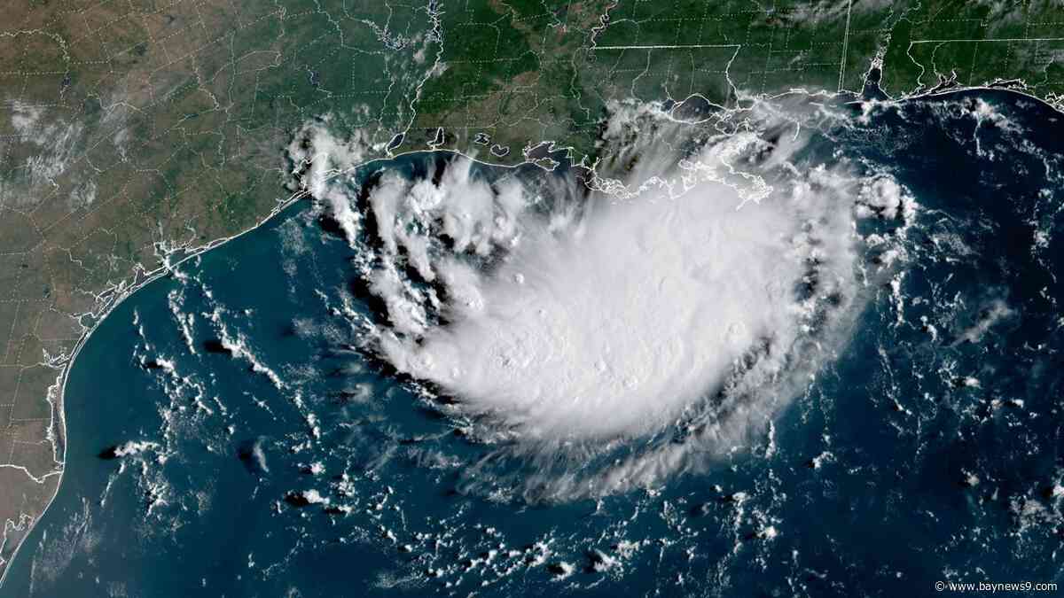 Tropical Storm Edouard heading toward Texas and Louisiana