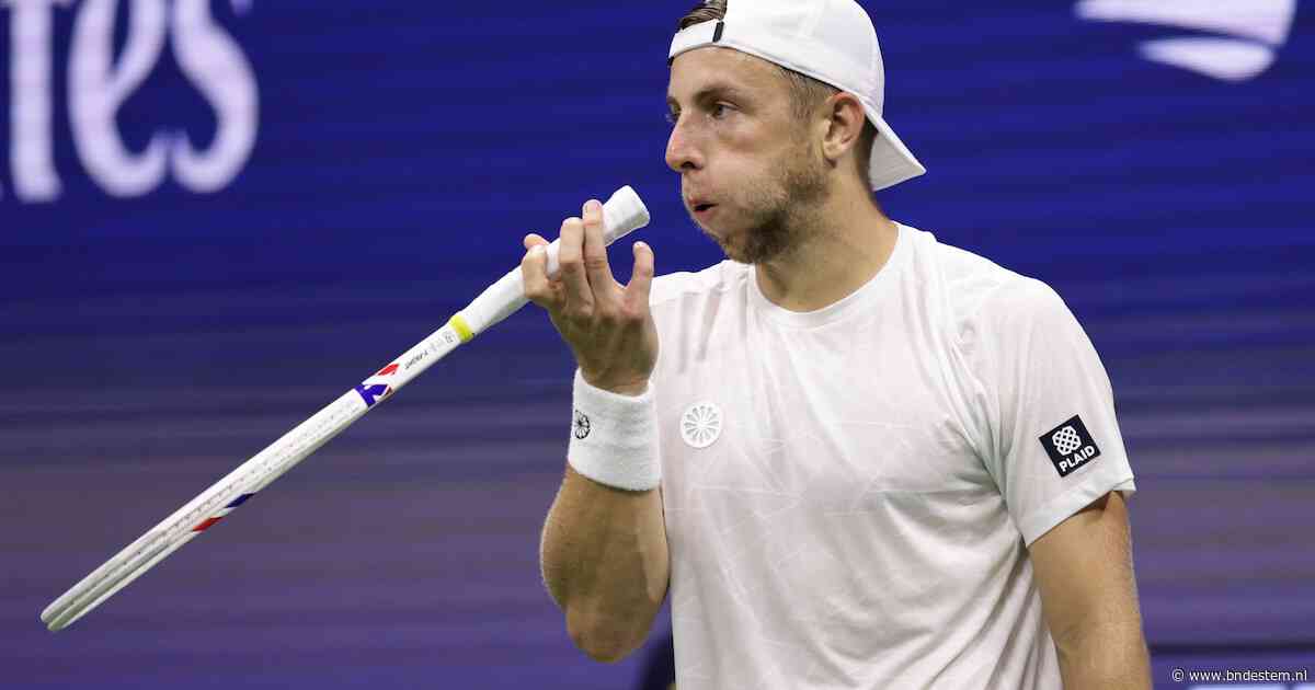 Tennisser Griekspoor in eerste ronde US Open onderuit tegen Shelton
