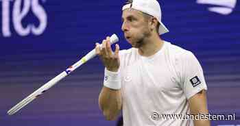 Tennisser Griekspoor in eerste ronde US Open onderuit tegen Shelton