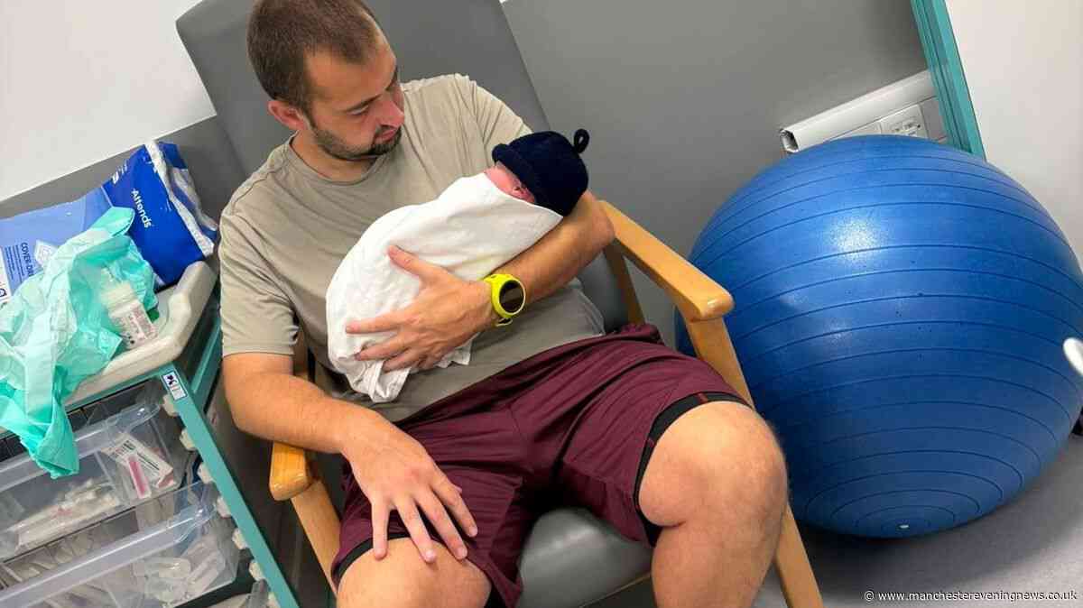 Hero dad has to deliver baby at home - four years after doing same for first girl