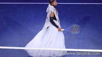 Naomi Osaka makes dramatic US Open entrance with striking ensemble honoring NBA legend Allen Iverson