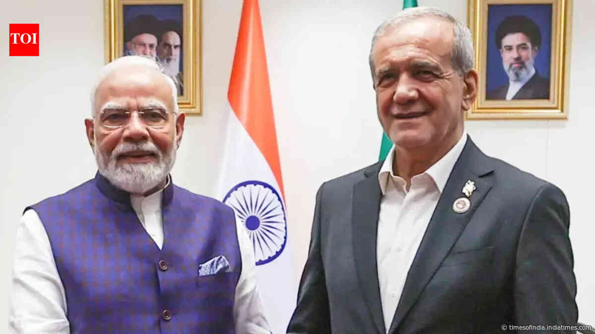 Iran president meets PM Modi who seeks help to end war