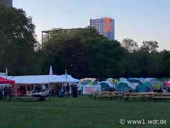 Protestcamp "Rheinmetall entwaffnen" startet in Köln