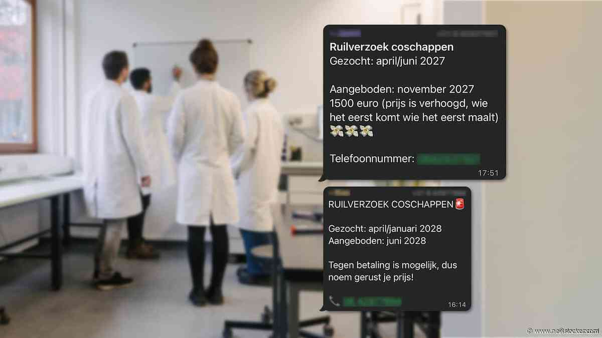 Geneeskundestudenten bieden duizenden euro's voor elkaars coschappen