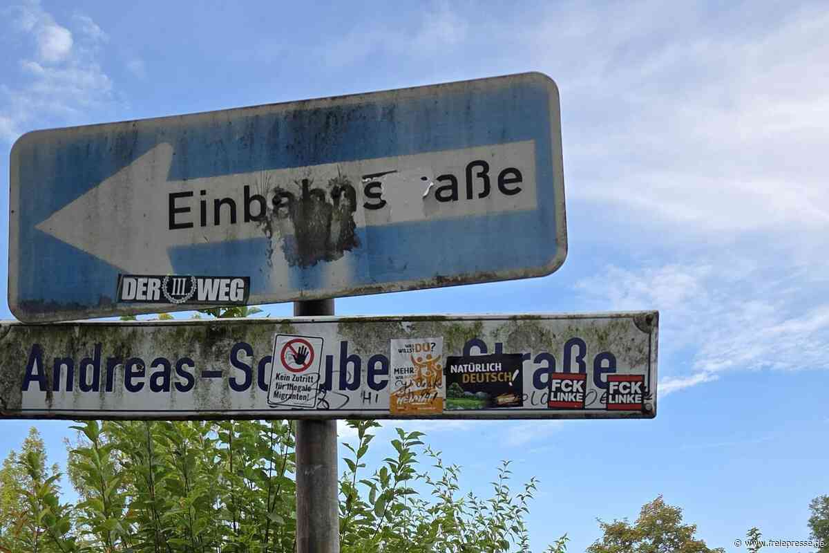 Die Reichsflagge im Blumentopf: Empörung über rechte Symbolik in Reichenbach