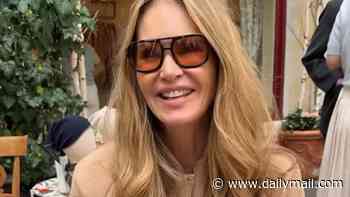 Elle Macpherson reveals her bizarre new accent as she promotes her new clothing range