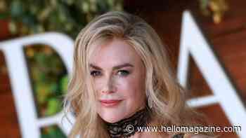 Nicole Kidman turns heads in daring naked lace dress