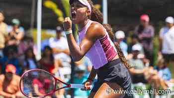 Teenage tennis star who played Serena Williams in Hollywood blockbuster is making US Open debut