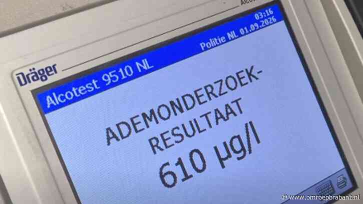 Man (53) gaat slingerend over de weg na afscheidsborrel, politie grijpt in