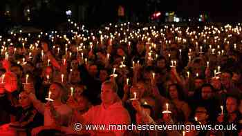Mayor Bev Craig and Russell T Davies bring Manchester Village Pride to an end with candlelight vigil
