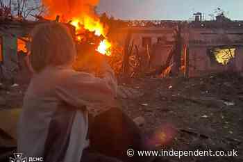 Ukraine-Russia war latest: Nato mission scrambles jets as nine killed in missile and drone strikes on Kyiv