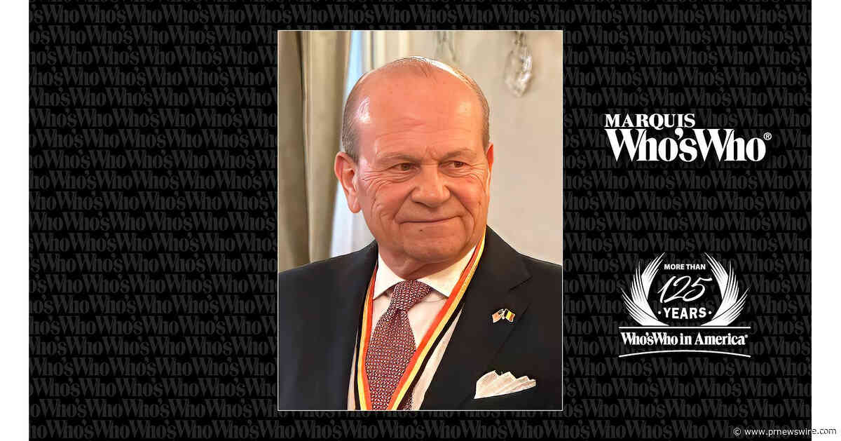 Marquis Who's Who Honors Francois M. de Visscher for Decades-Long Work in Family Business Advisory and Diplomacy