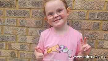 Doctors kept saying girl had migraines but Specsavers found brain tumour