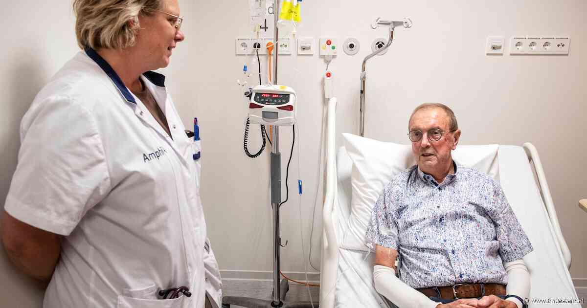 Waarom deze patiënt met bloedkanker zijn 80e verjaardag het liefst viert in het oncologisch dagcentrum van het Amphia