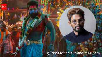Allu Arjun calls 'Pushpa' saree look his ‘Most Alpha’ move