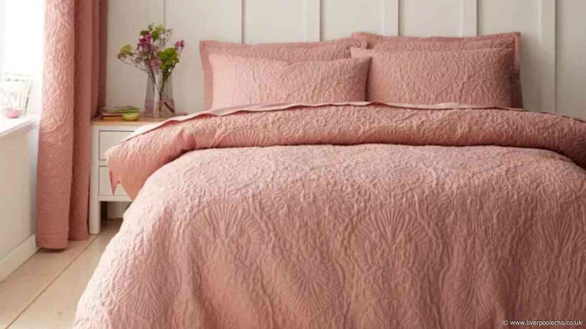 Dunelm's new quilted bedding set 'looks and feels classy' and has five colours