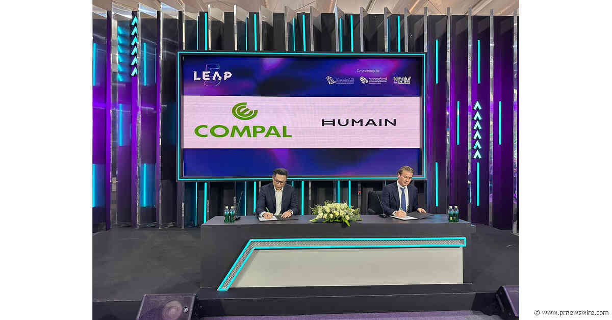 HUMAIN Collaborates with Compal to Drive Cloud-to-Edge AI Expansion, Showcasing Partnership at LEAP 2026