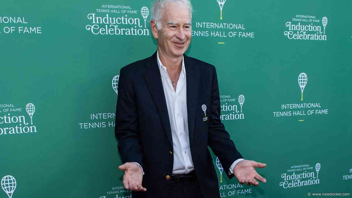 Tennislegende John McEnroe pleit voor veranderingen in tennis: ’Gelijk de warming-up afschaffen’