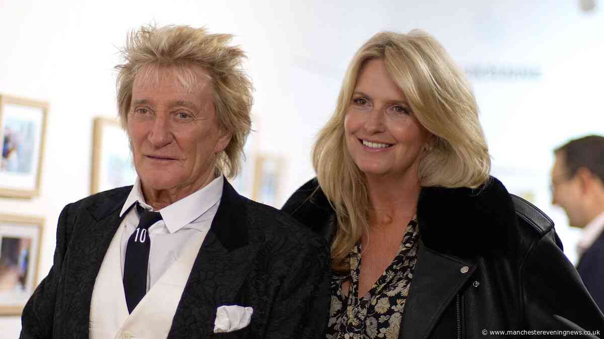 Penny Lancaster offers Sir Rod Stewart health update after heart operation cancelled tour dates