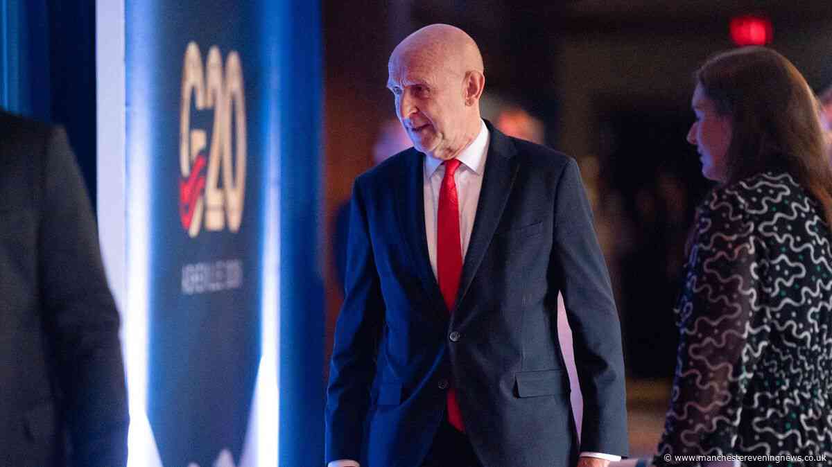 John Healey unveils new UK crackdown on Russia and promises to 'bear down' on Putin allies amid tensions