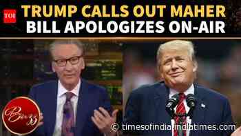 Trump’s Private Text Gets Bill Maher To Apologise LIVE on Air | WATCH