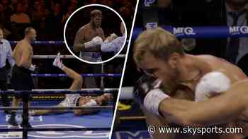 The BRUTAL knockout on Itauma undercard!