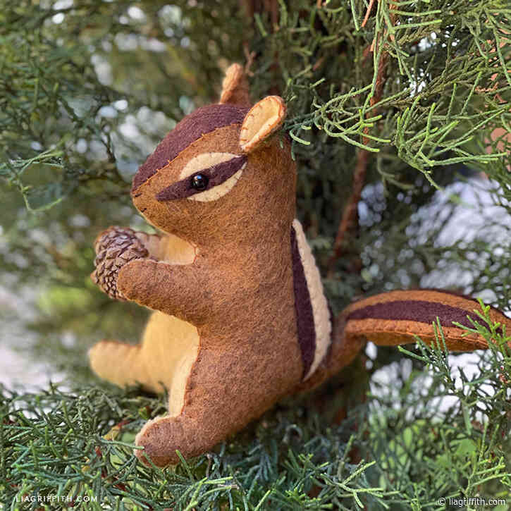 Felt Chipmunk