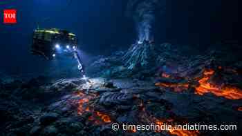 Scientists use deep-sea robots to discover huge lava fields around an active volcano