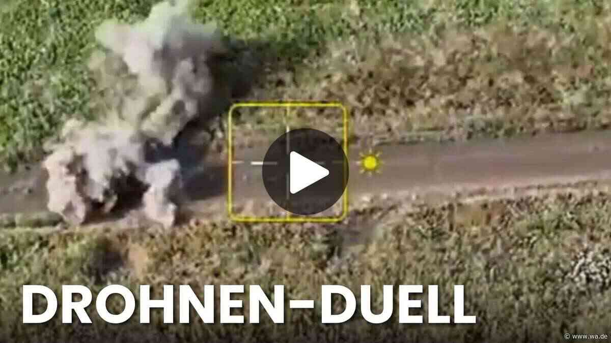 Ukrainische Bodendrohne tanzt russische Drohne aus – Besonderes Manöver erstaunt