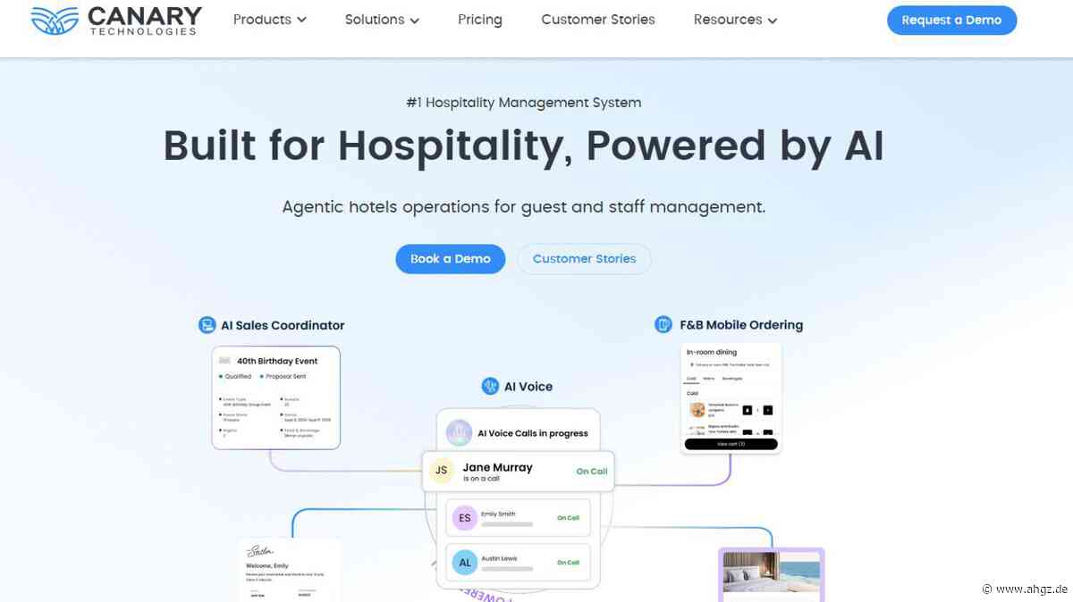 Canary Technologies: Neues KI-Tool für Gruppenbuchungen im Hotel