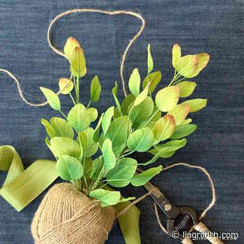 Crepe Paper Winecraft Gold Smokebush Video Workshop