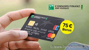 Consors Finanz Mastercard: Im September 75 Euro Bonus sichern