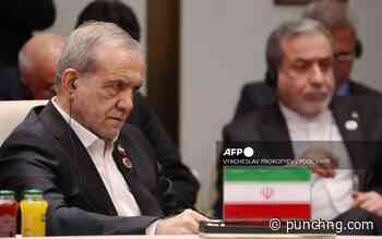 Iran president offers US olive branch before Putin meeting