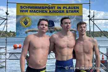 Zehn Jahre Freiwasser-Schwimmen an der Pöhl: Fünf Sekunden entscheiden nach 5000 Metern