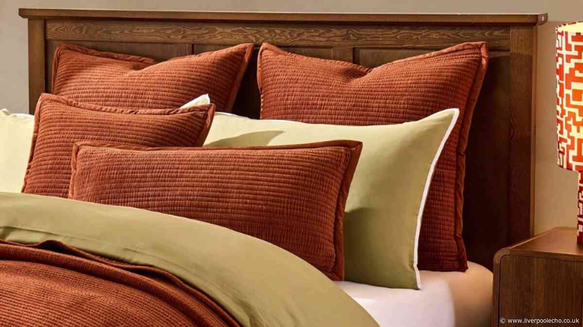 Dusk's 'soft velvet-feel' bedspread slashed to £29 in autumn colour