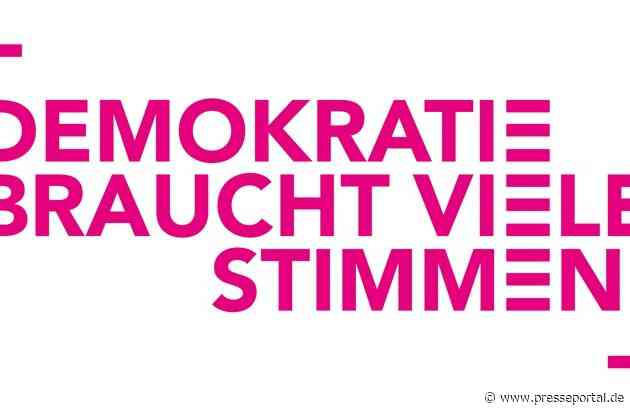 "Demokratie braucht viele Stimmen": Journalistische Medien starten gemeinsame bundesweite Aktion zur Bedeutung professioneller Berichterstattung