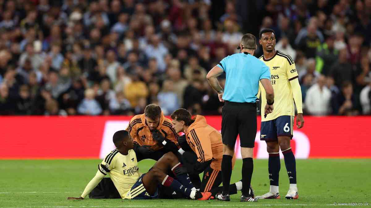 Arteta downplays Mosquera injury concerns