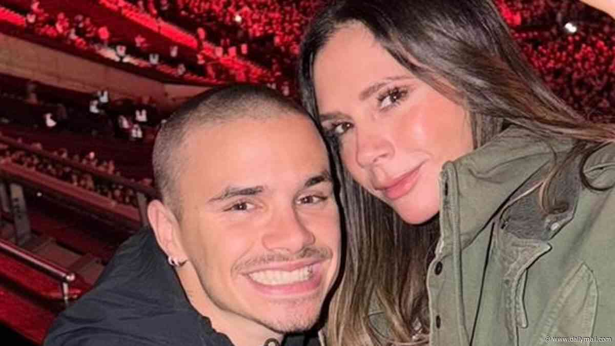 Victoria and David Beckham mark Romeo's 24th birthday with sweet photos - but it's radio silence from estranged brother Brooklyn
