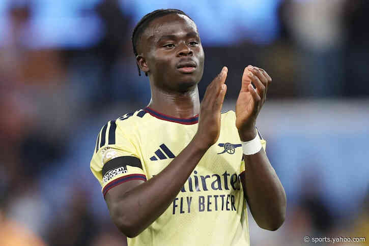 Bukayo Saka sends two-word message to Arsenal’s rivals after winner against Aston Villa
